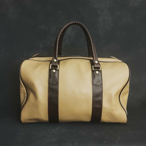 Rare Burberry Nova Check Haymarket Duffel Bag - Picture 2 of 6